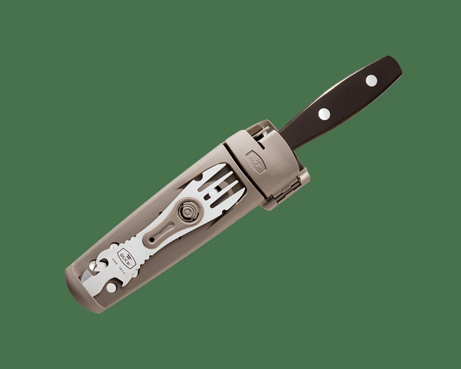 Buck Knives 941 Travelmate Kit Sheath - Compact Folding Knife with Carry Sheath for Travel