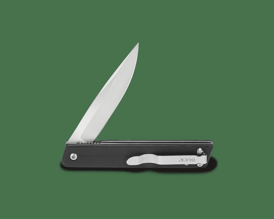 Buck Knives 256 Decatur Folding Pocket Knife - High-Quality Stainless Steel Blade, Durable Handle, Compact EDC Tool