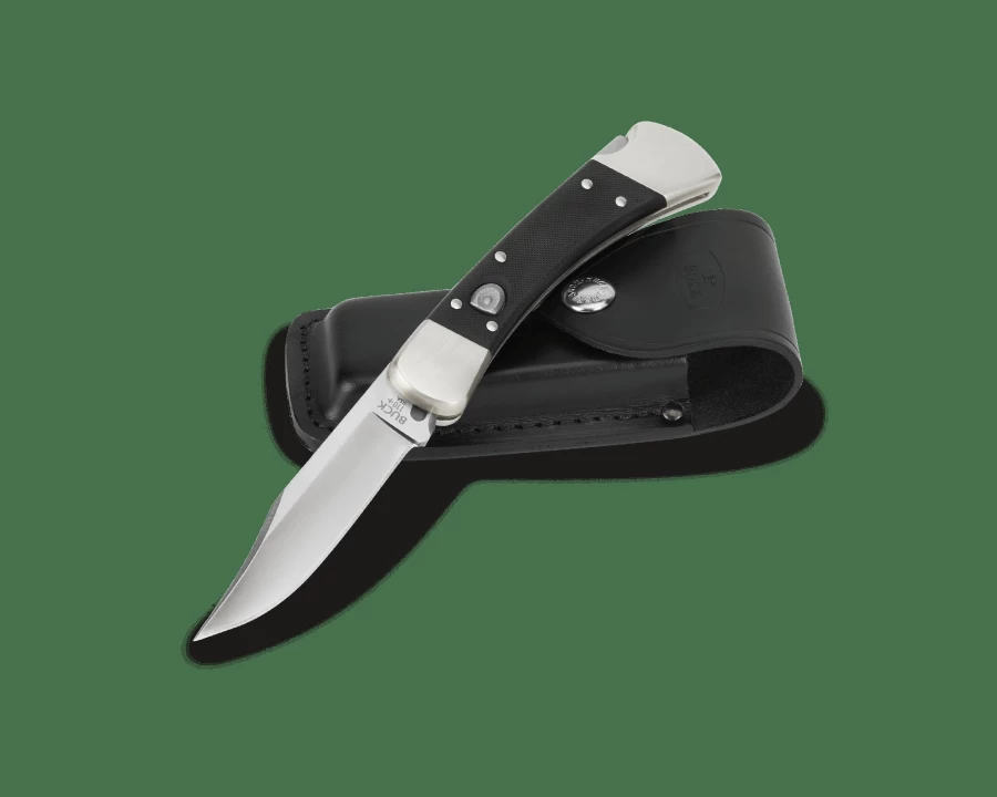 Buck Knives 110 Auto Elite Folding Knife - Premium Automatic Hunting Knife