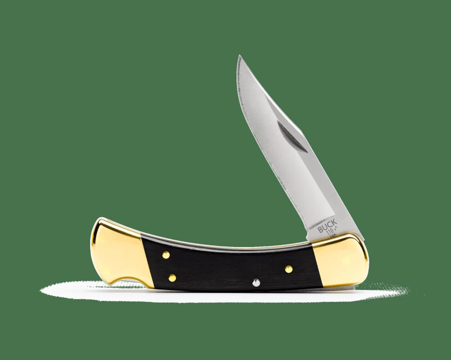 Buck Knives 110 Folding Hunter Knife - S30V Steel Blade, High-Quality Hunting Pocket Knife