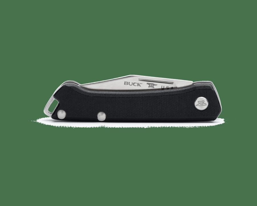 Buck Knives 250 Saunter Clip Folding Pocket Knife - High-Quality Stainless Steel Blade, Compact EDC Utility Tool