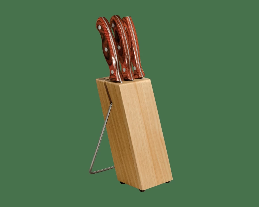 Buck Knives 4-Piece Premium Cutlery Set for Camping & Outdoor Adventures