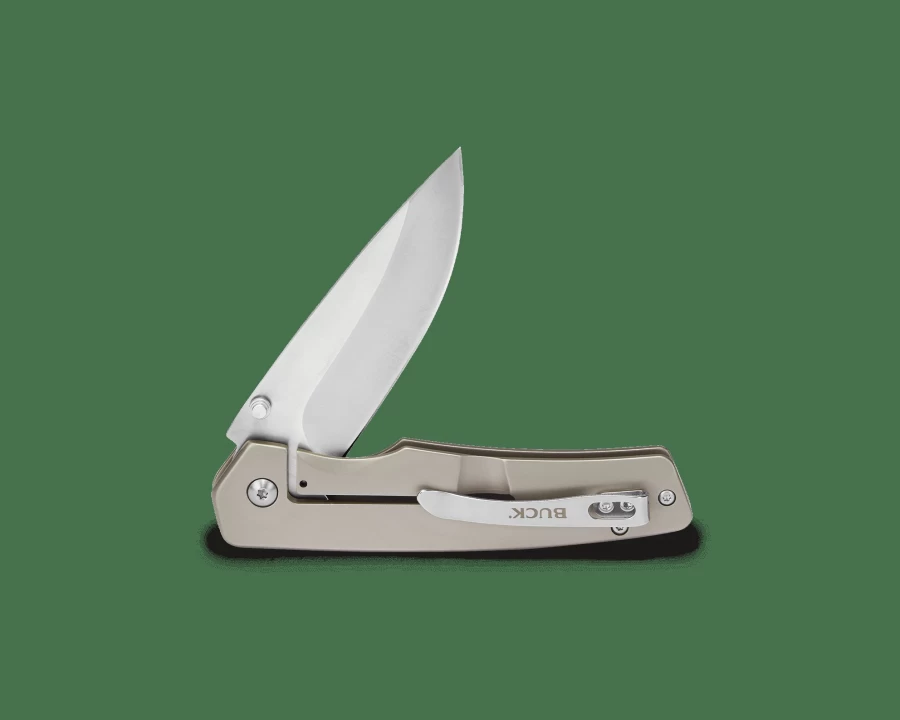 Buck Knives 254 Odessa Folding Pocket Knife - High-Quality Stainless Steel Blade, Durable EDC Utility Knife