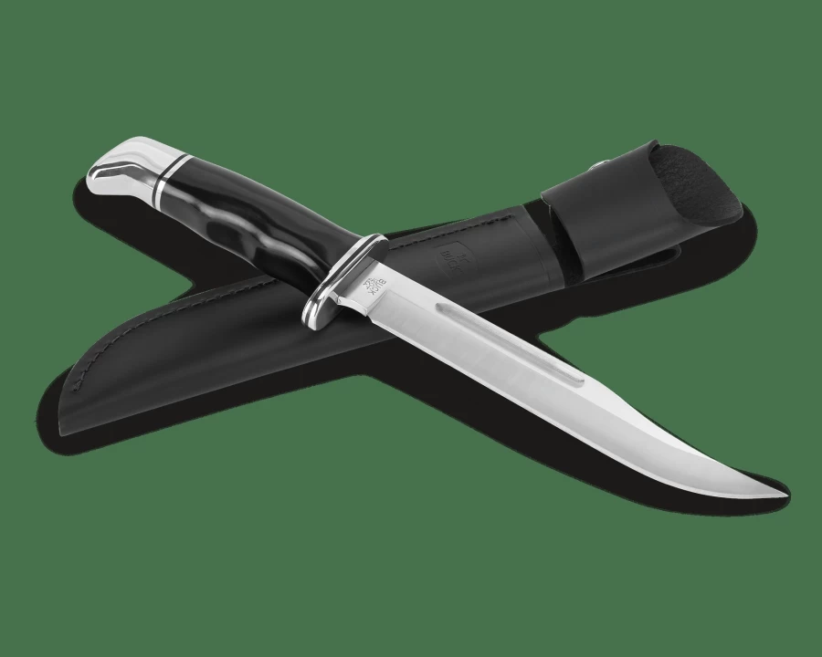 Buck Knives 120 General Purpose Folding Knife - High-Quality Stainless Steel Blade for Outdoor & Everyday Use