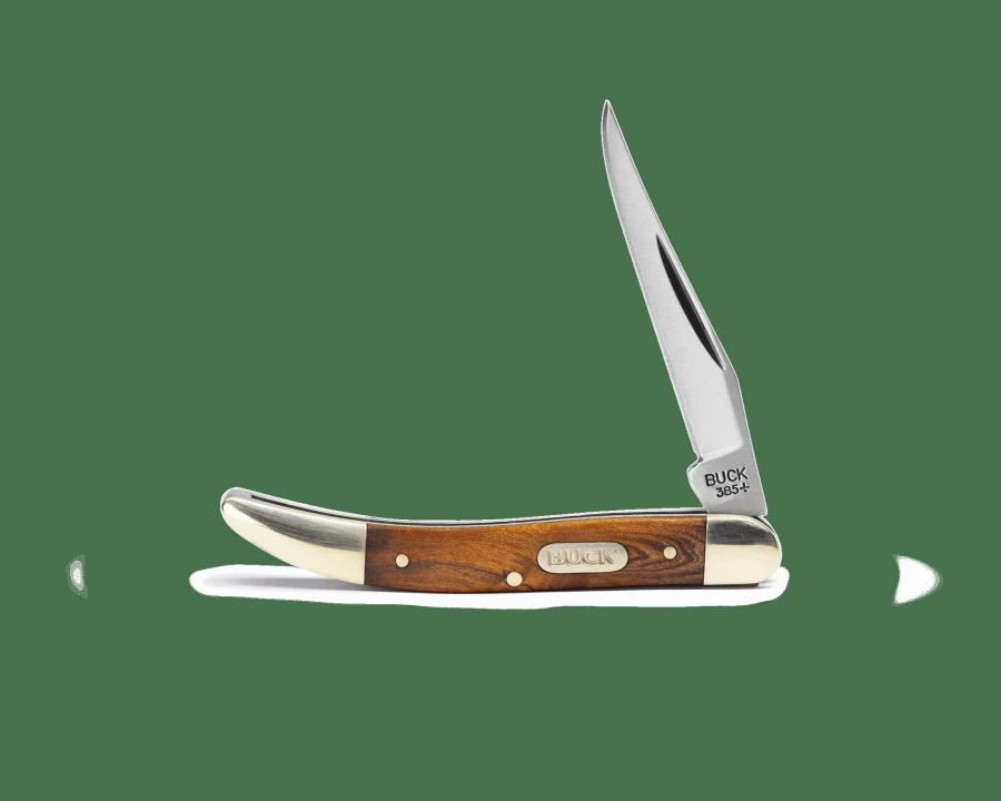 Buck Knives 385 Folding Toothpick Pocket Knife - Compact EDC Blade for Everyday Carry