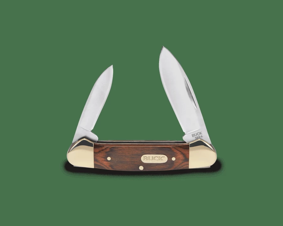 Buck Knives 389 Canoe Folding Knife - Outdoor Hunting & Camping Pocket Knife