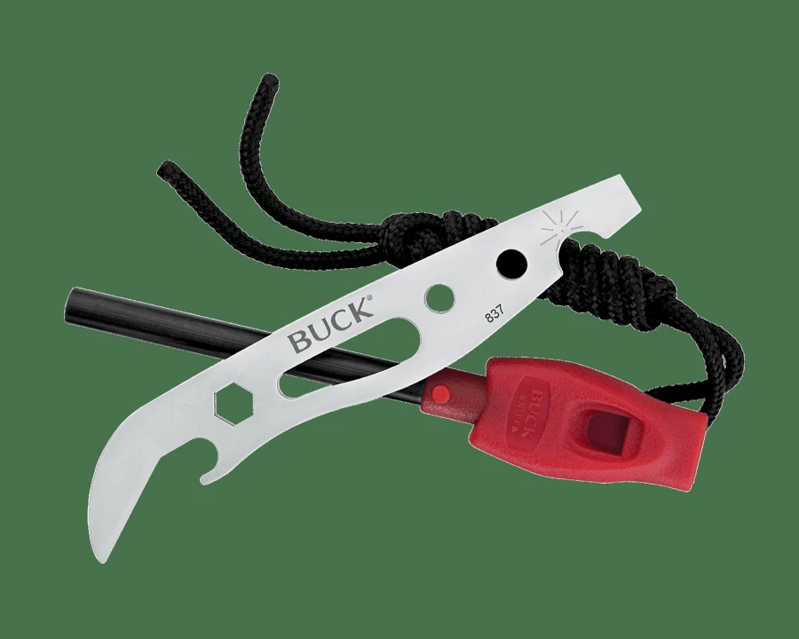 Buck Knives 837 Selkirk Firestarter - High-Quality Outdoor Survival Fire Starter Knife