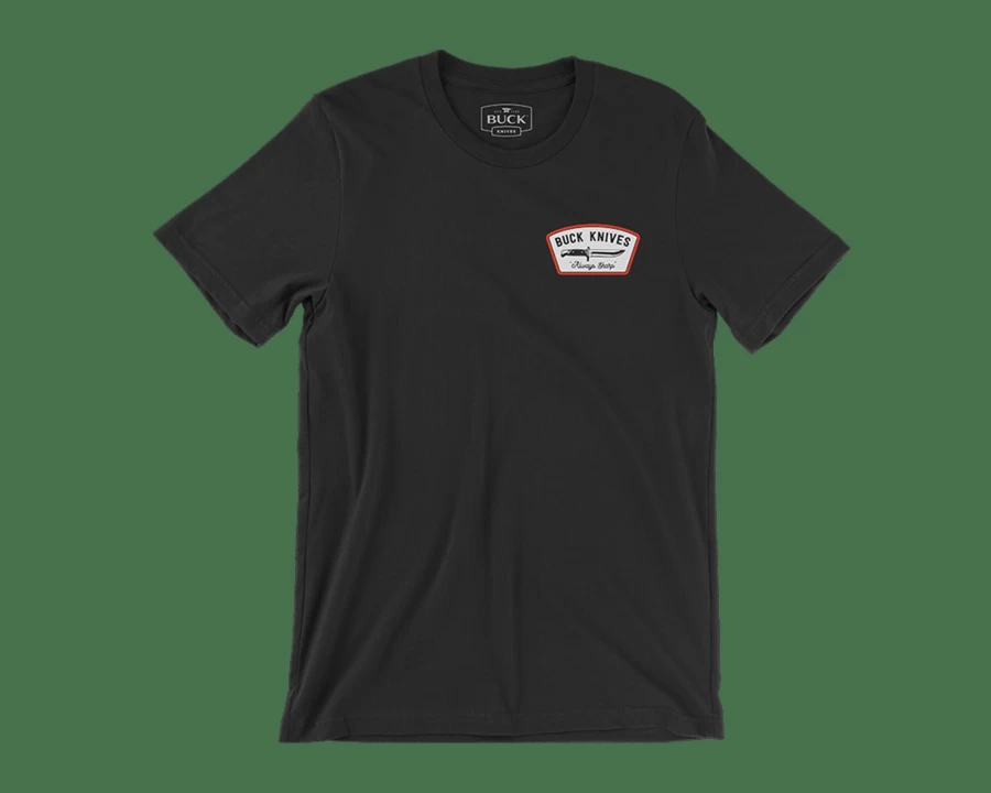 "Buck Knives Always Sharp Men's T-Shirt - Premium Quality Cotton Apparel"