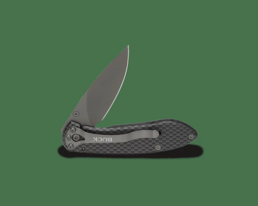 Buck Knives Nobleman™ 327 Folding Pocket Knife - High-Quality Stainless Steel Blade, Durable EDC Knife for Outdoor & Everyday Use